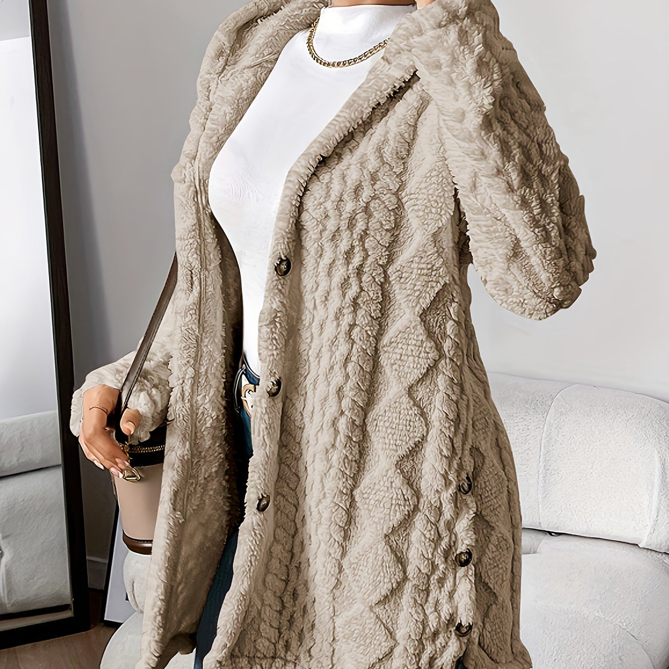Sara - Hupullinen college-takki