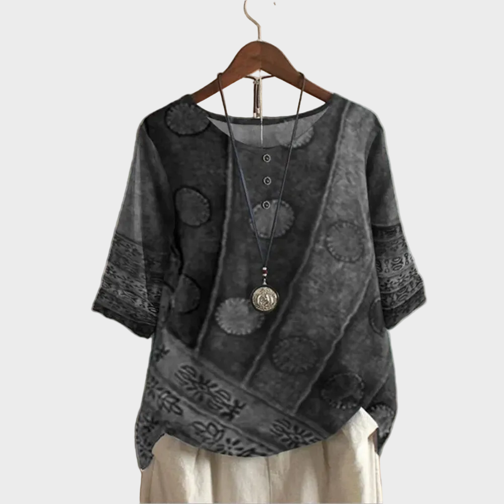 Valerie - Värikäs boho-toppi