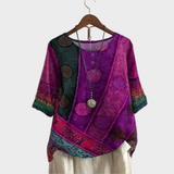 Valerie - Värikäs boho-toppi