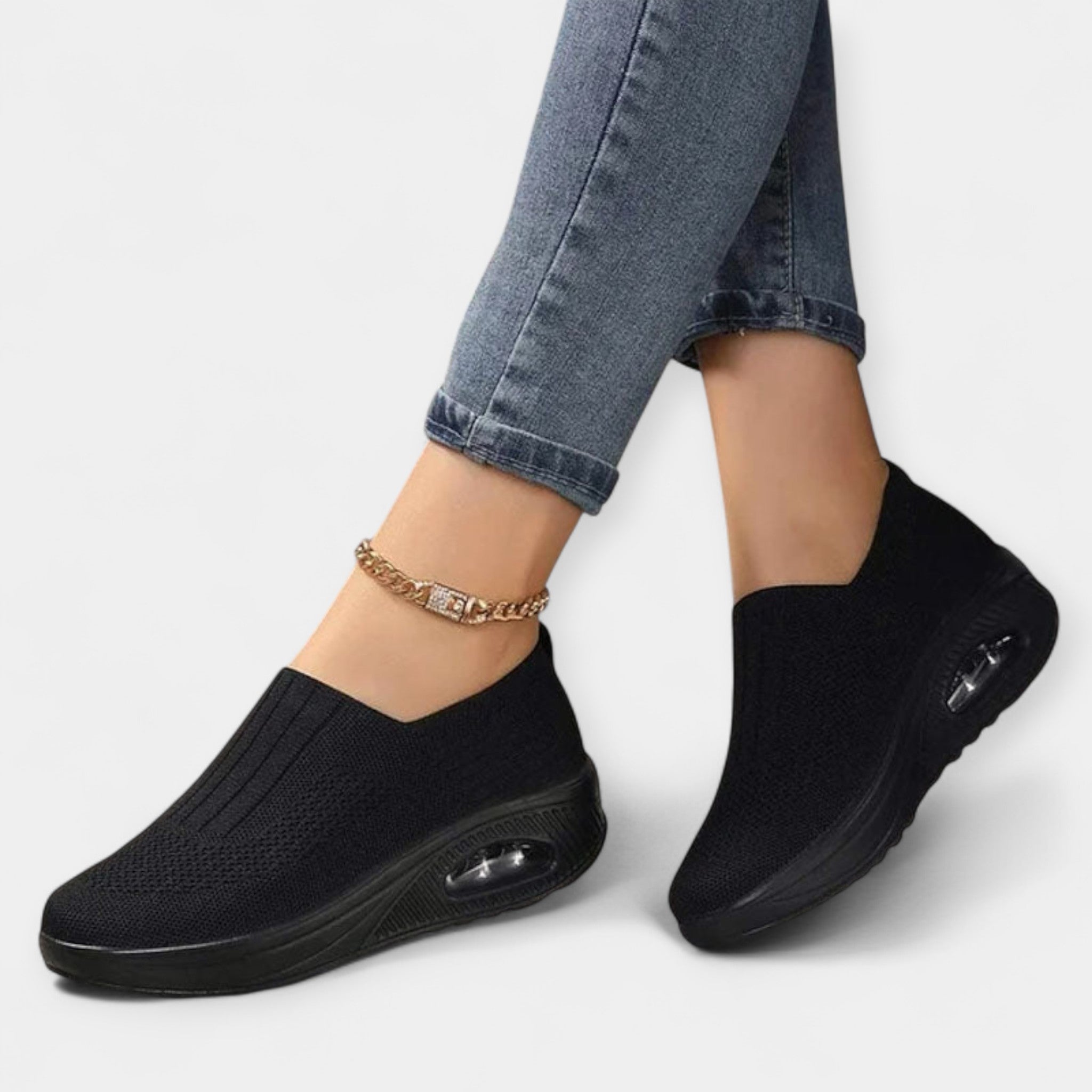 Karolína | Tyylikkäät ortopediset slip-on-tennarit mukavuutta