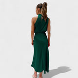 Alba - Satin Elegance -mekko