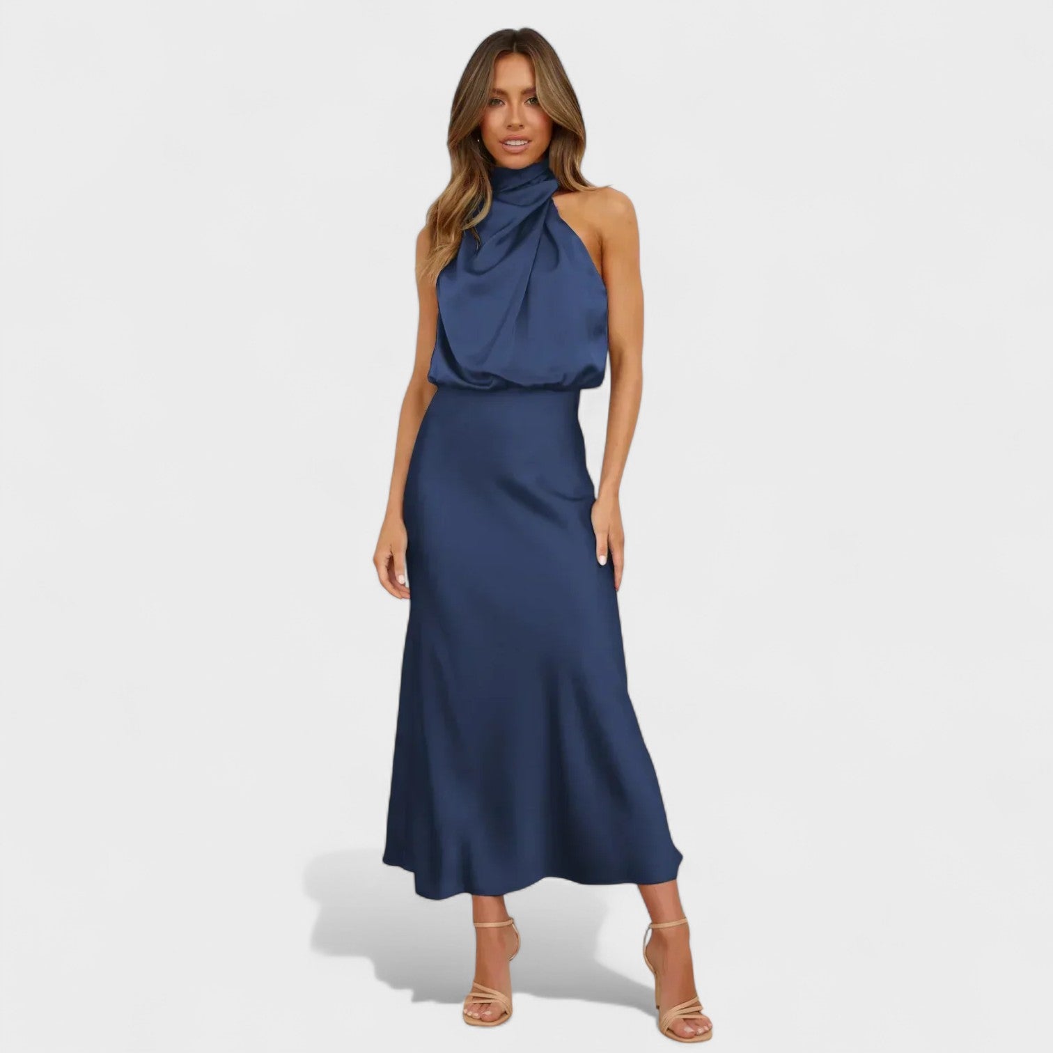 Alba - Satin Elegance -mekko