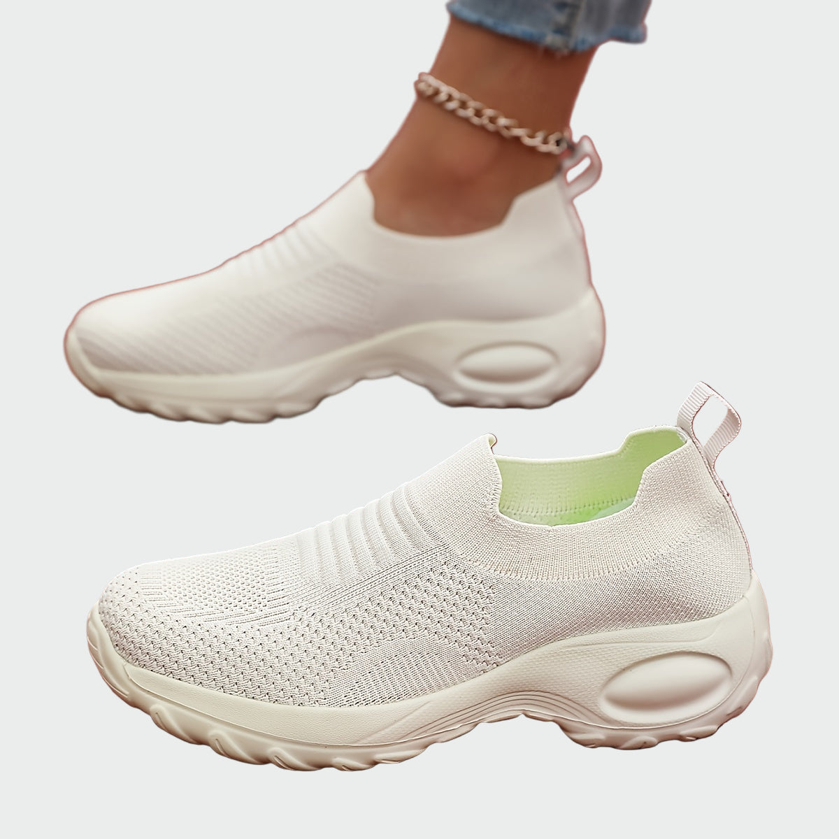 Věnceslava Neodolatelná kaupunkityyliset slip-on-tennarit