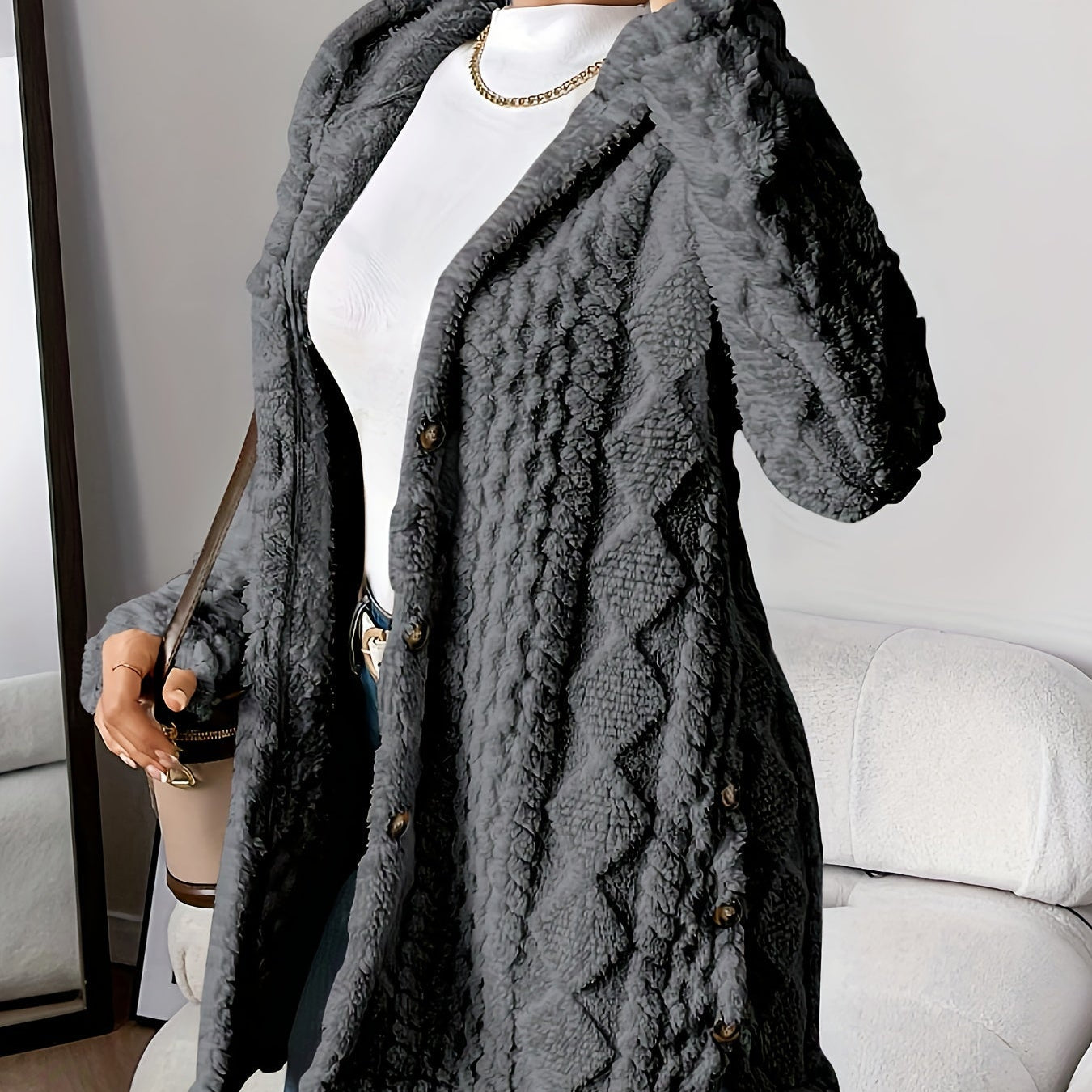 Sara - Hupullinen college-takki